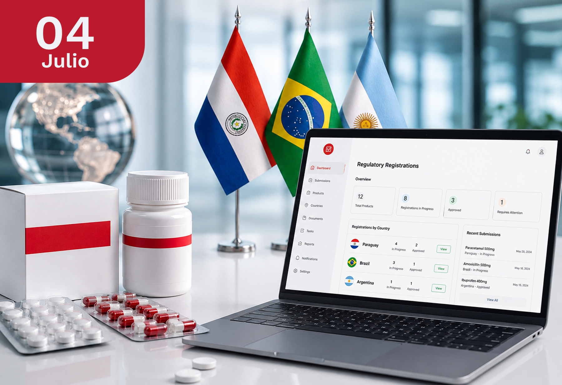 Foro Internacional - Requisitos para el registro sanitario de medicamentos en países del Mercosur, como Paraguay, Brasil y Argentina